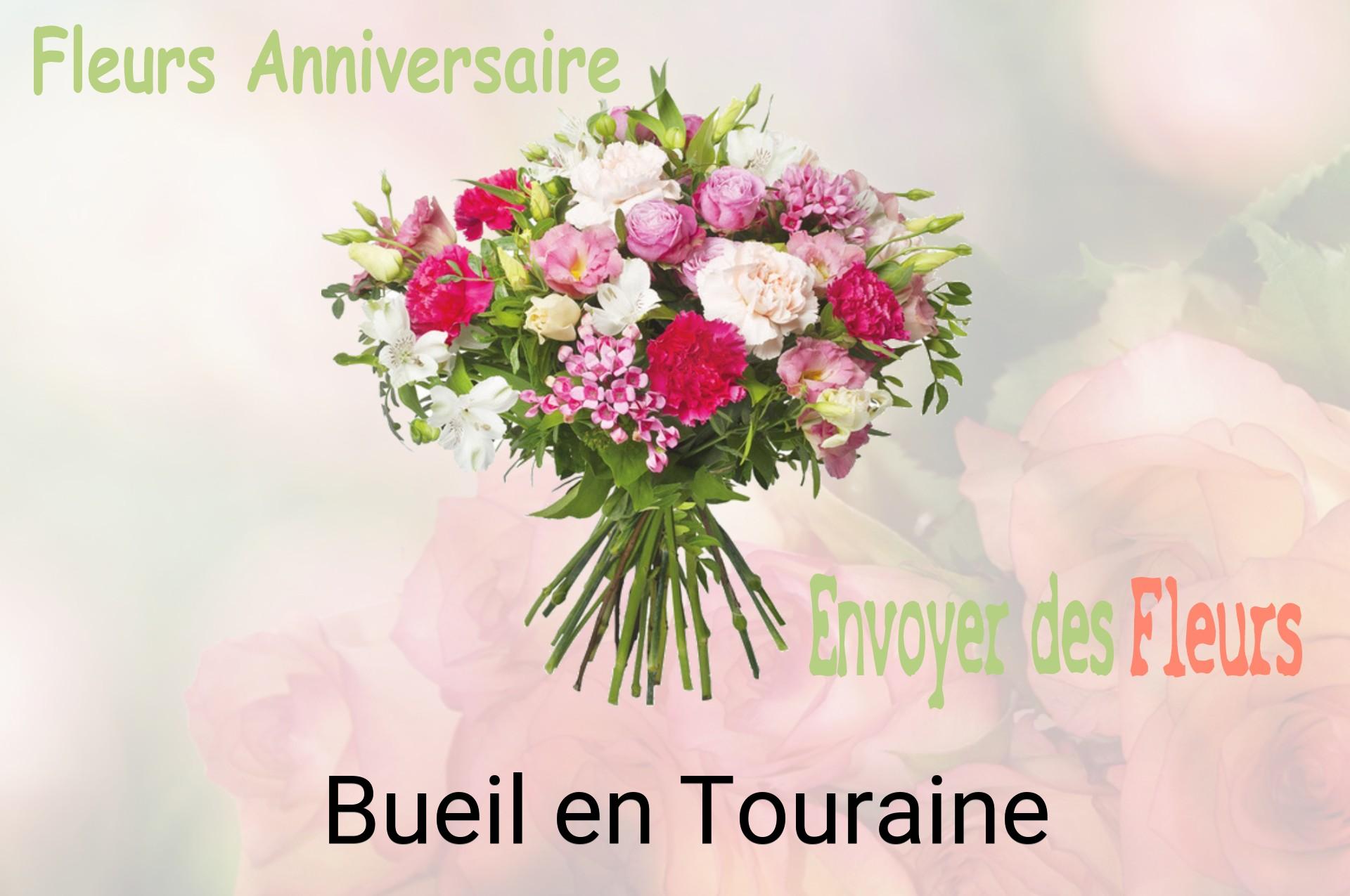Bouquet de fleurs d’anniversaire livré à Bueil-en-Touraine